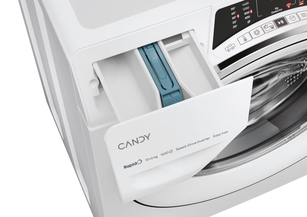 Mașină de spălat rufe cu uscător Candy ROW61064DWMCT-S