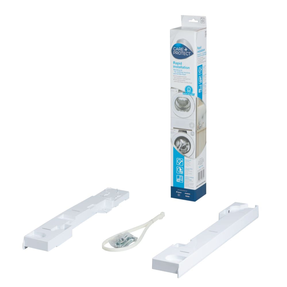 Kit de suprapunere mașină de spălat - uscător Candy WSK1101/2, Alb