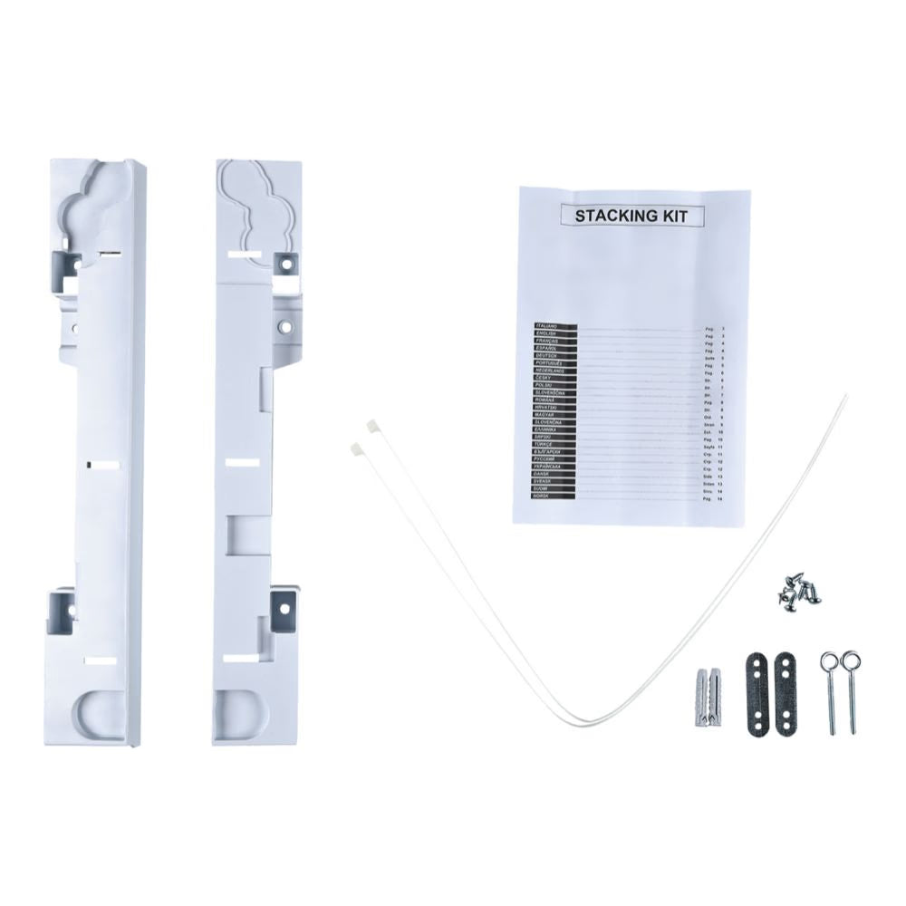 Kit de suprapunere mașină de spălat - uscător Candy WSK1101/2, Alb