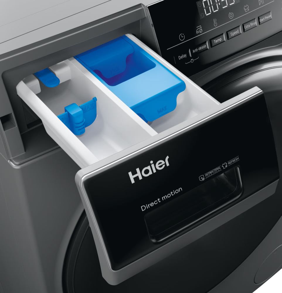 Mașină de spălat rufe cu uscător Haier HWD80-B14939S8-S