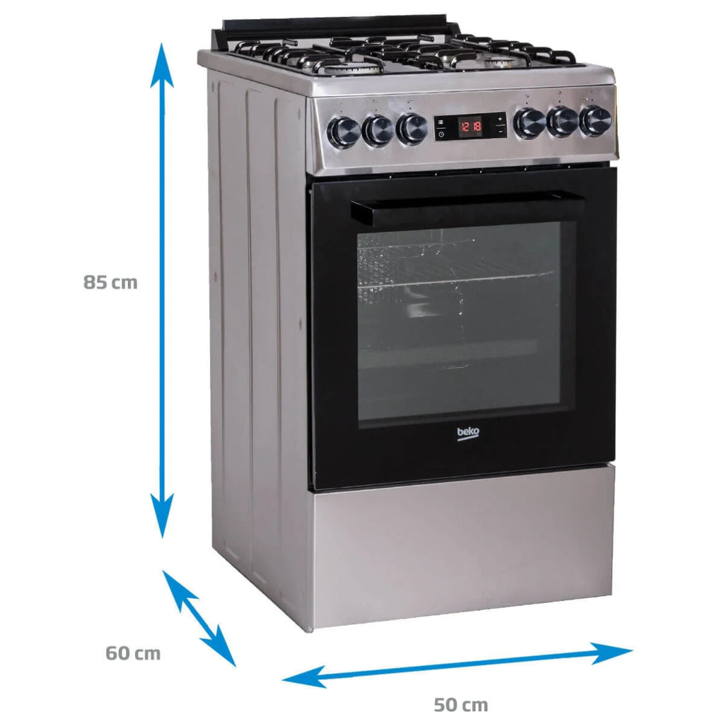 Aragaz mixt Beko FSMT5230DXO