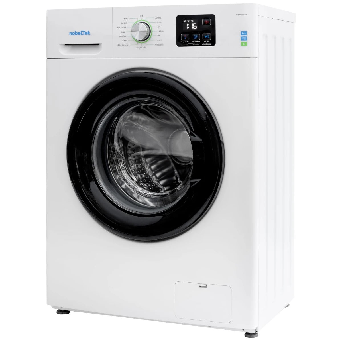Mașină de spălat rufe NobelTek NWM612E-W