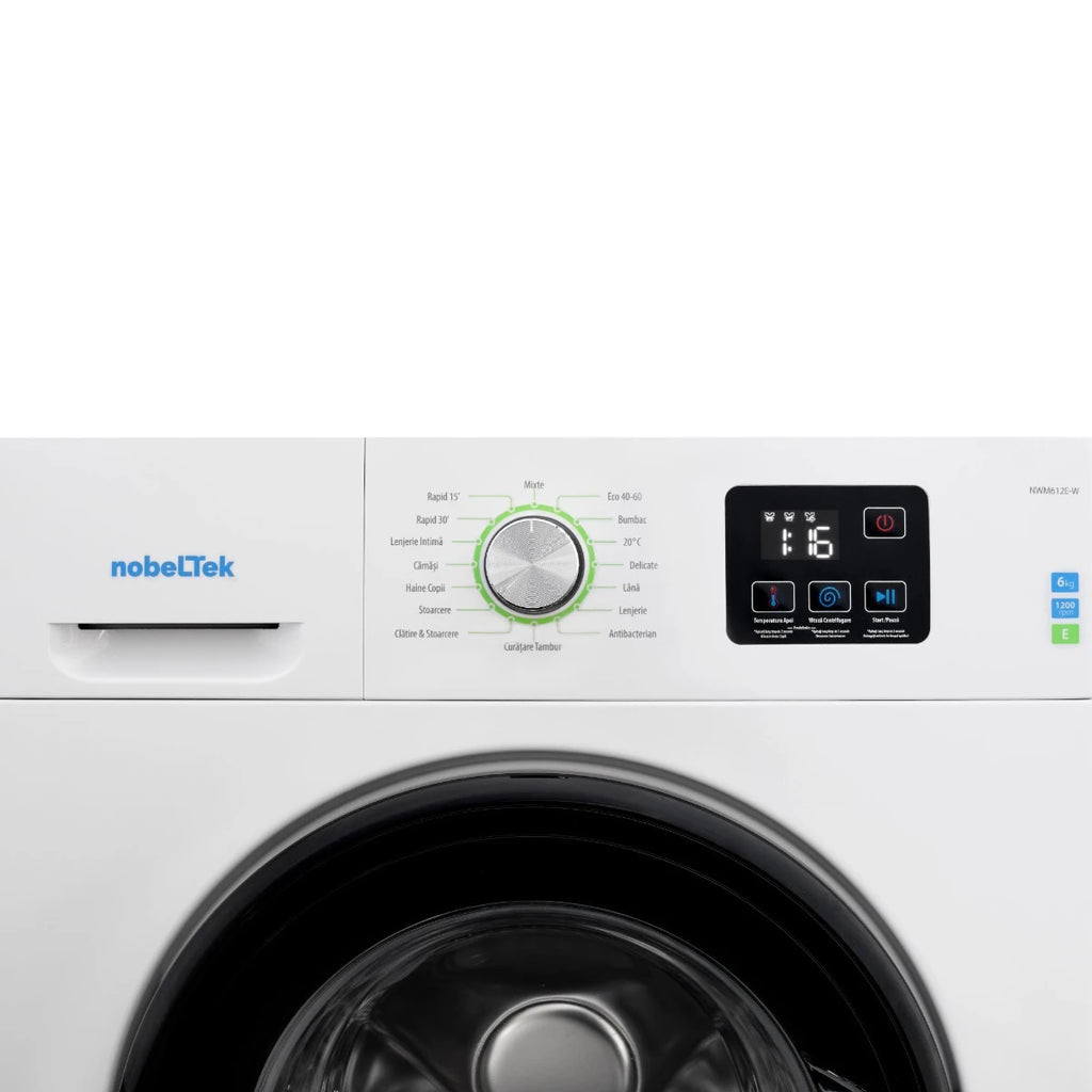 Mașină de spălat rufe NobelTek NWM612E-W