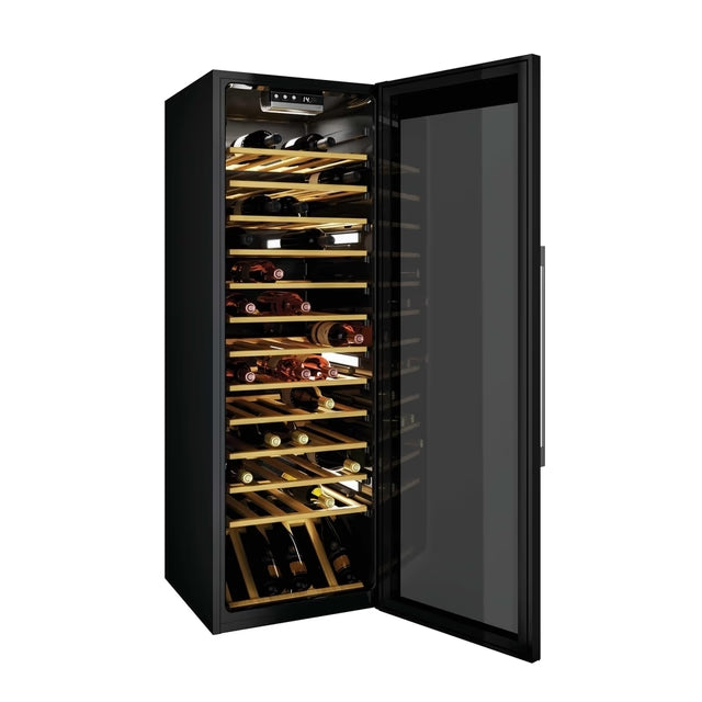 Răcitor de vinuri Hoover HWC 200 EELW/NF, 81 sticle, Wi-Fi, LED