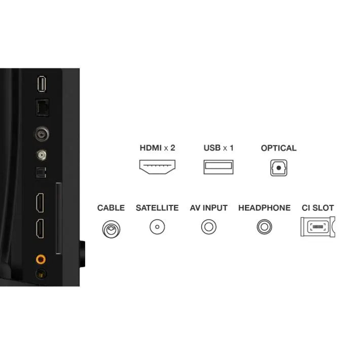 TV QLED TCL 32V4C 32" Smart TV
