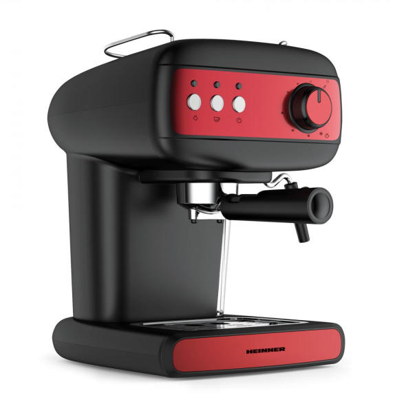 Espressor manual Heinner HEM-1100BKRD Red Boquette