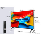 TV QLED TCL 32V4C 32" Smart TV