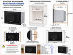 Cuptor cu microunde incorporabil cu grill Beko BMGB25333BG