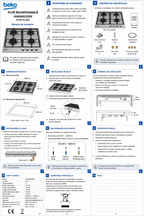 Plită încorporabilă Beko HIAG64225SX