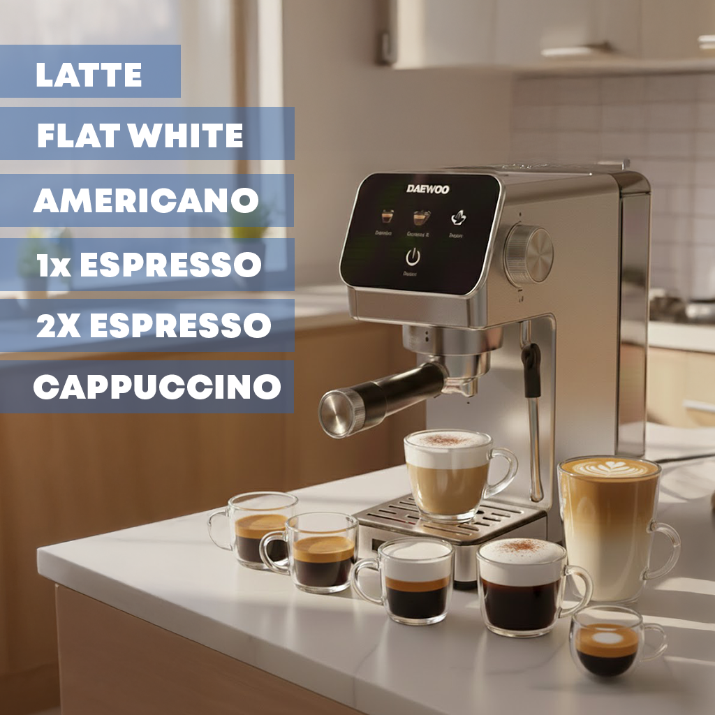 Espressor manual Daewoo DCME1350