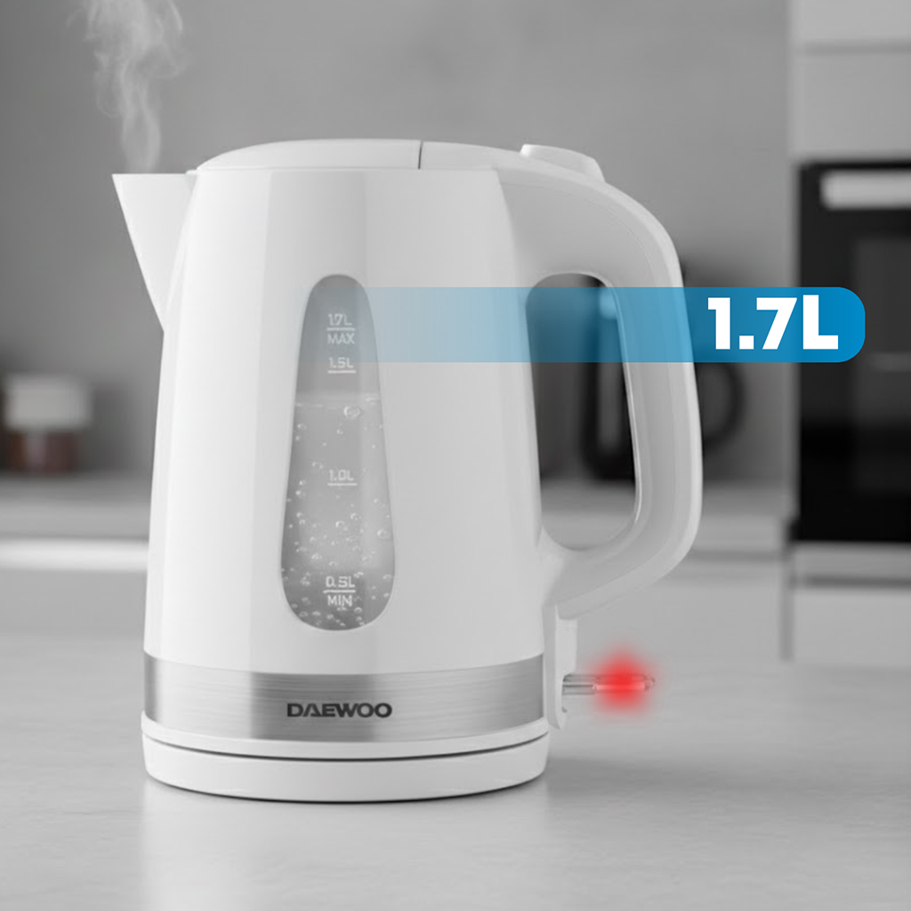 Fierbător electric Daewoo DKE220W