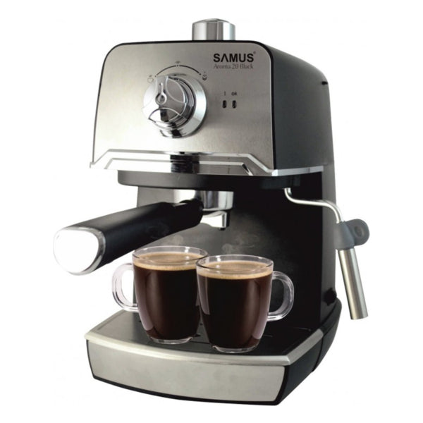Espressor manual Samus Aroma 20 Black