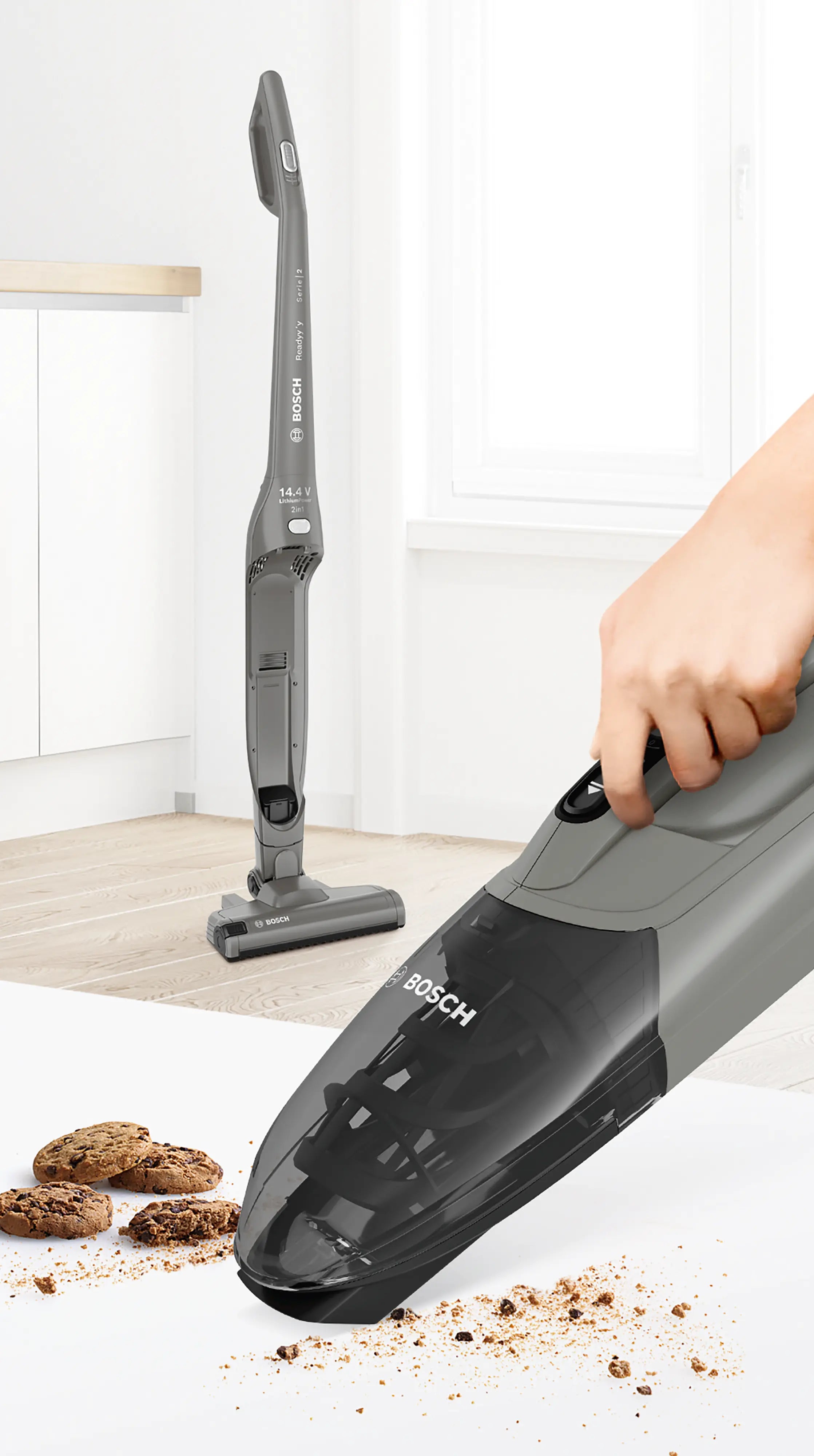 Aspirator vertical fără fir Bosch BBHF214G