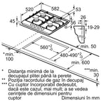 Plită încorporabilă Bosch PGH6B5B90