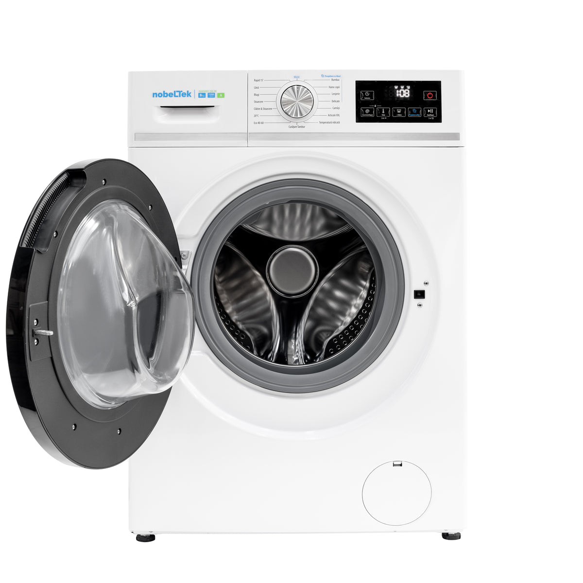 Mașină de spălat rufe NobelTek NWM812A-W