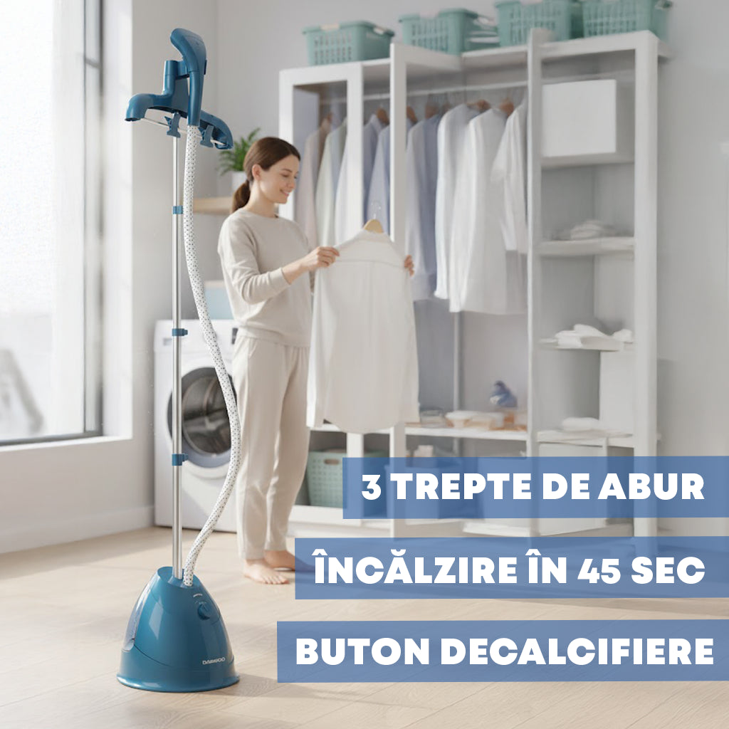Aparat de călcat cu aburi vertical Daewoo DGS175