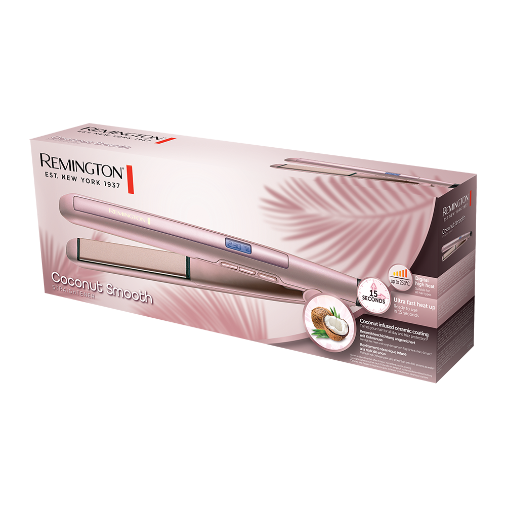 Placă de îndreptat părul Remington Coconut Smooth S5901
