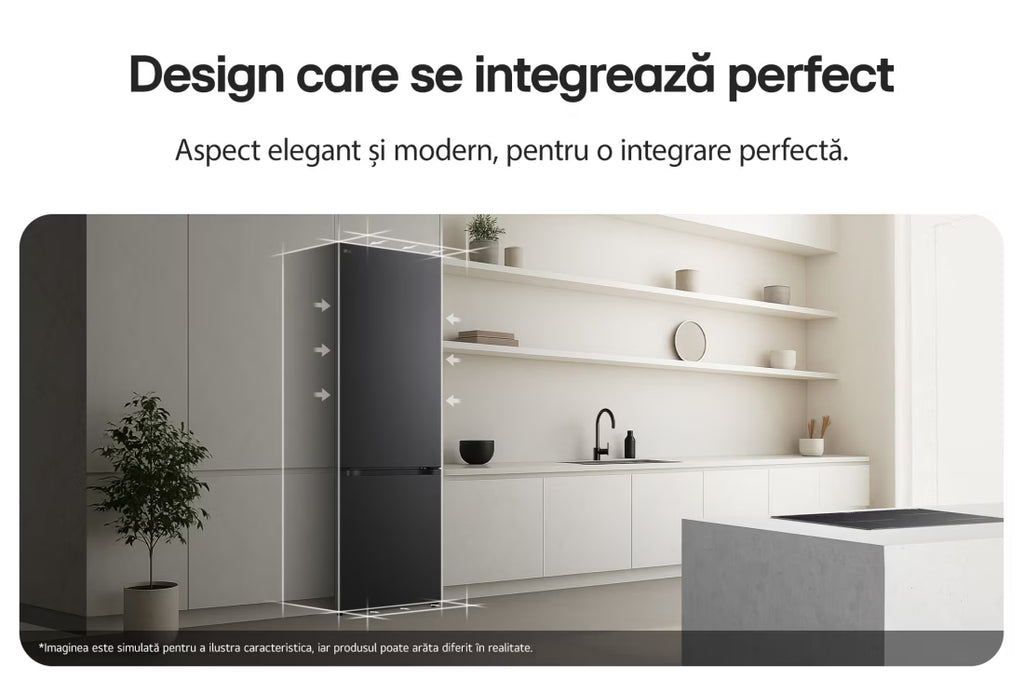 Combină frigorifică LG GBBSJ21DEP