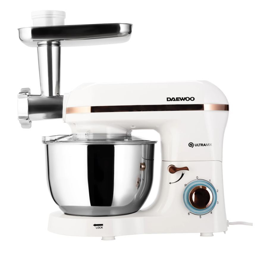 Mixer și mașină de tocat cu bol Daewoo DHM200MGW