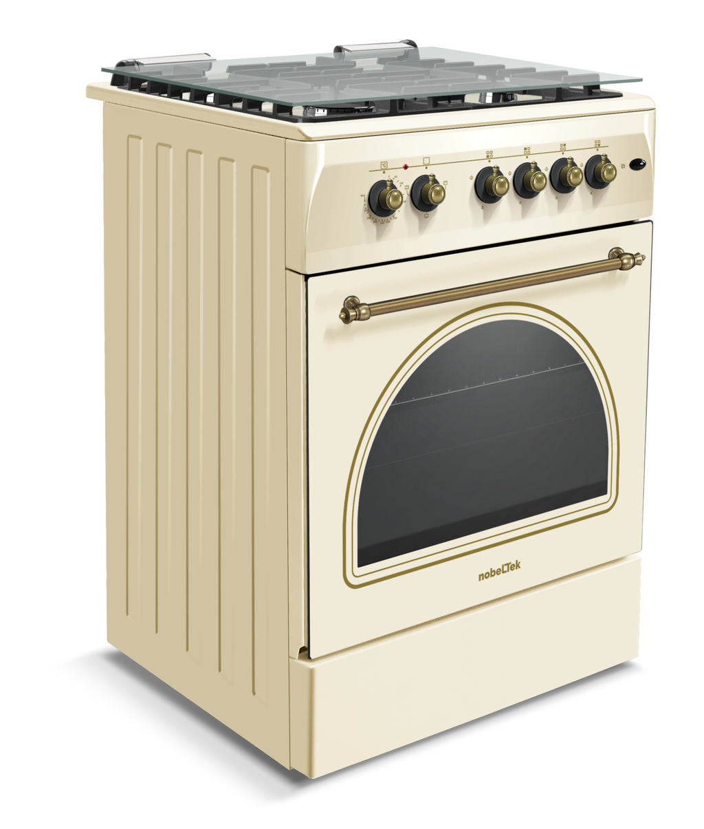 Aragaz rustic mixt NobelTek NLT 6604RB/FE1