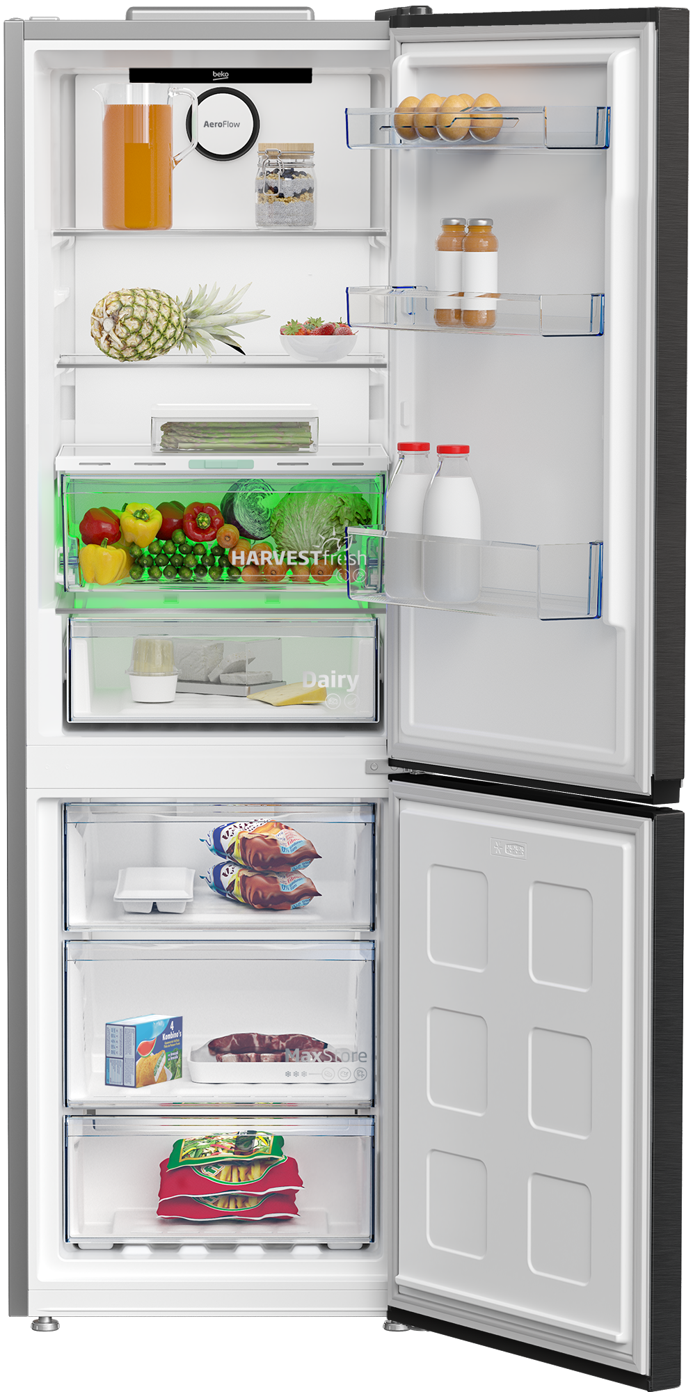 Combină frigorifică Beko B3RCNA364HXBR1