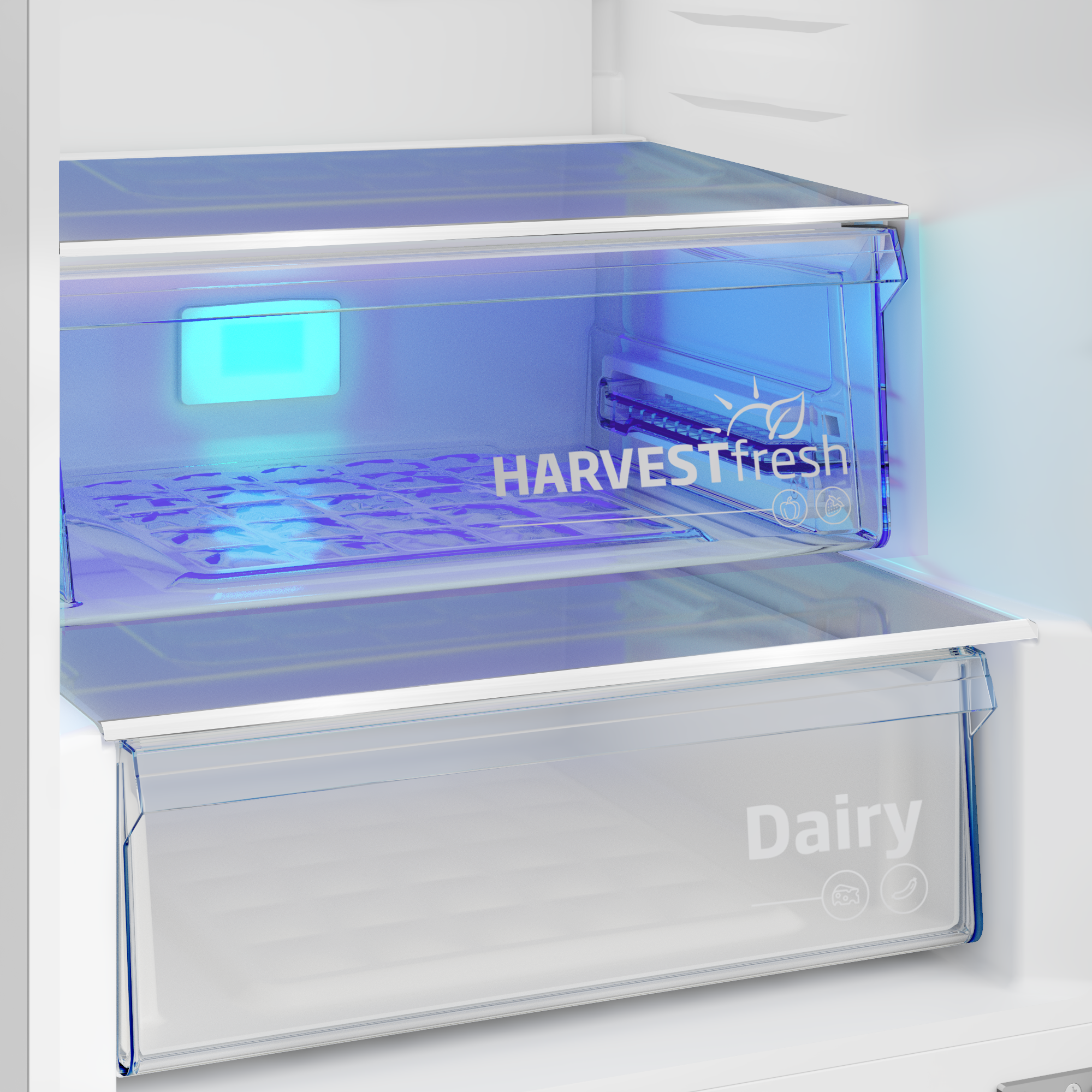 Combină frigorifică Beko B3RCNA404HDW