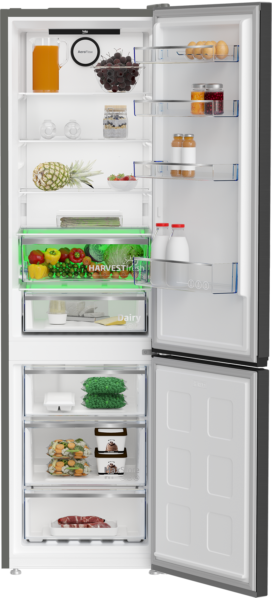 Combină frigorifică Beko B3RCNA404HXBR1