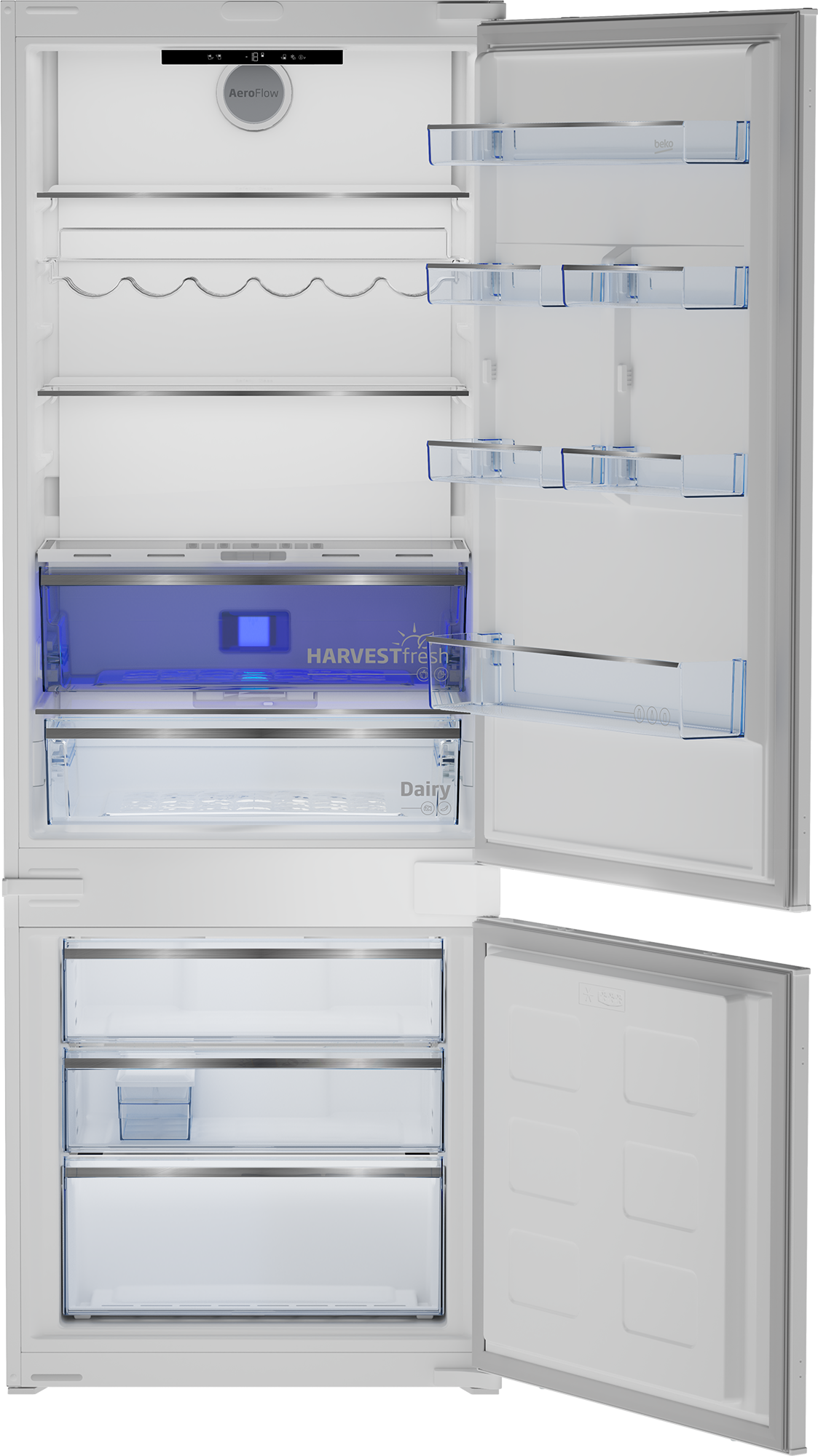 Combină frigorifică incorporabilă Beko BCNE400E40SN