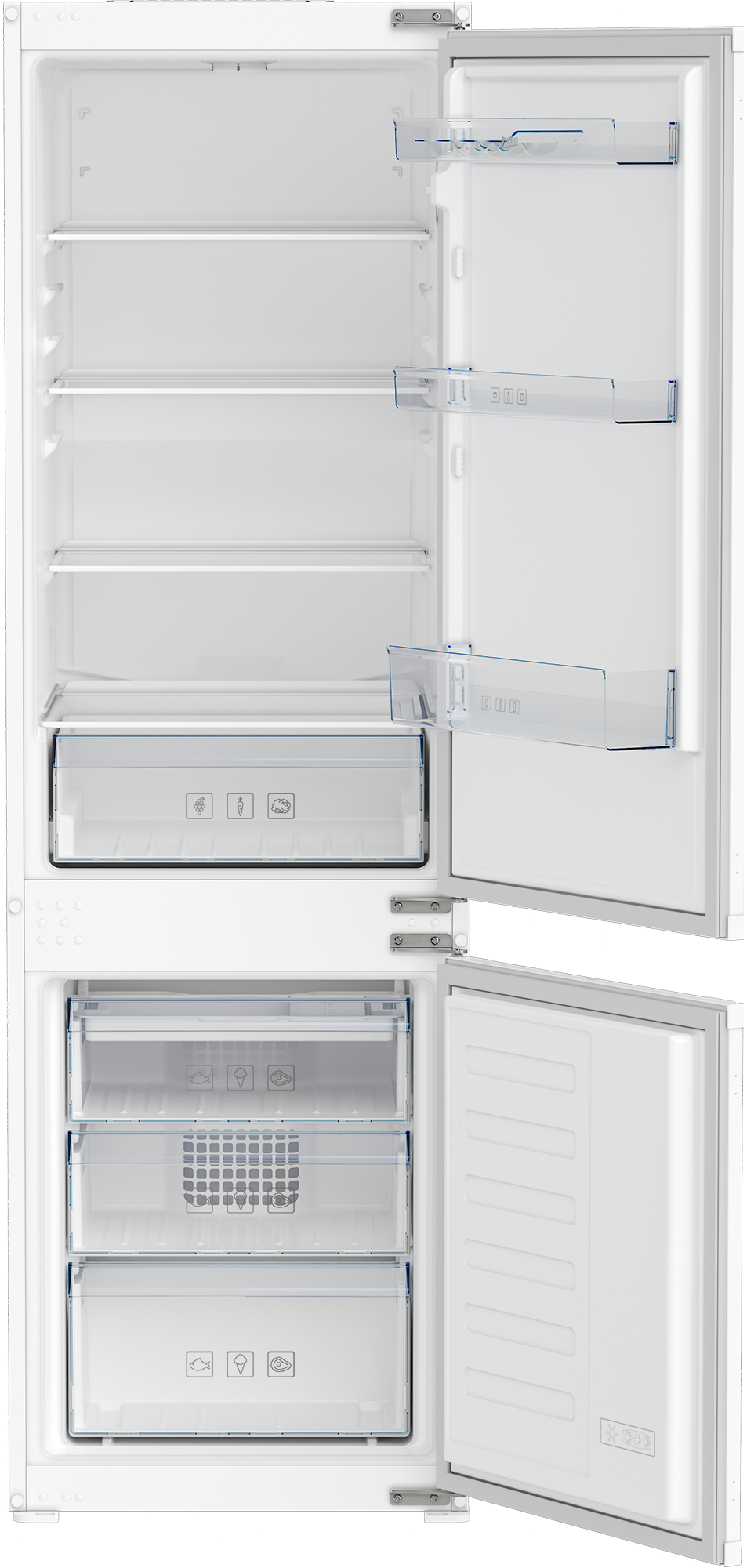 Combină frigorifică incorporabilă Beko BCSA285K4SN