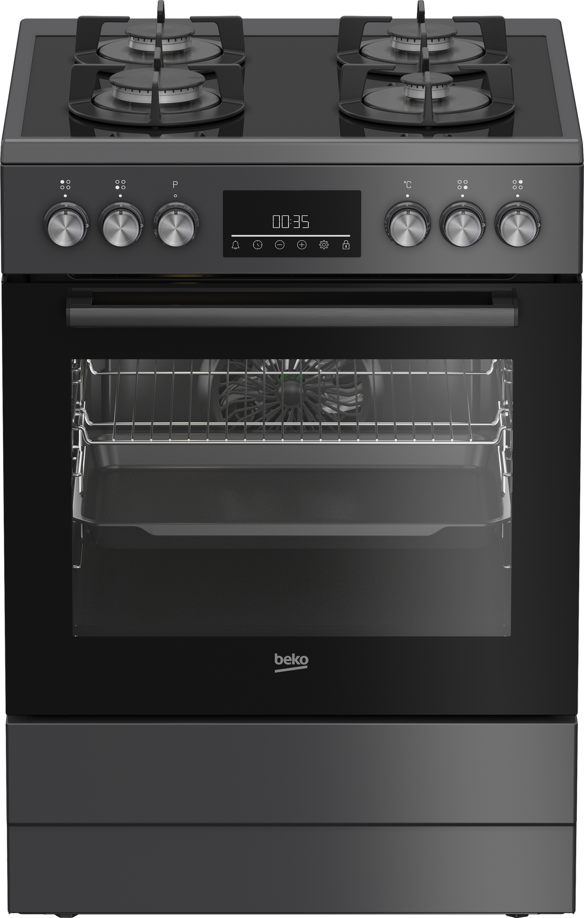 Aragaz mixt Beko FBM62330GADSN