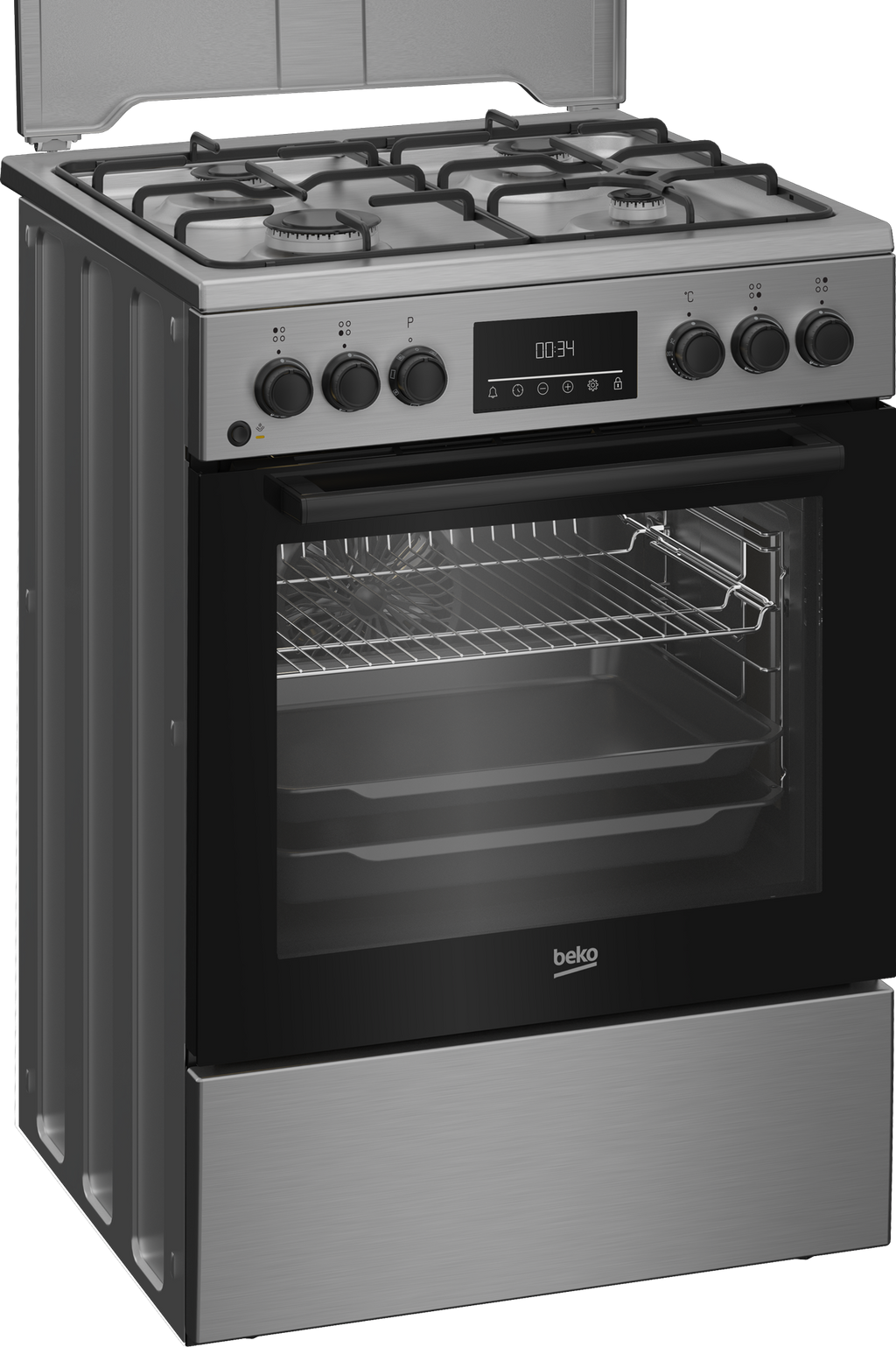 Aragaz mixt Beko FBSM62320TXD