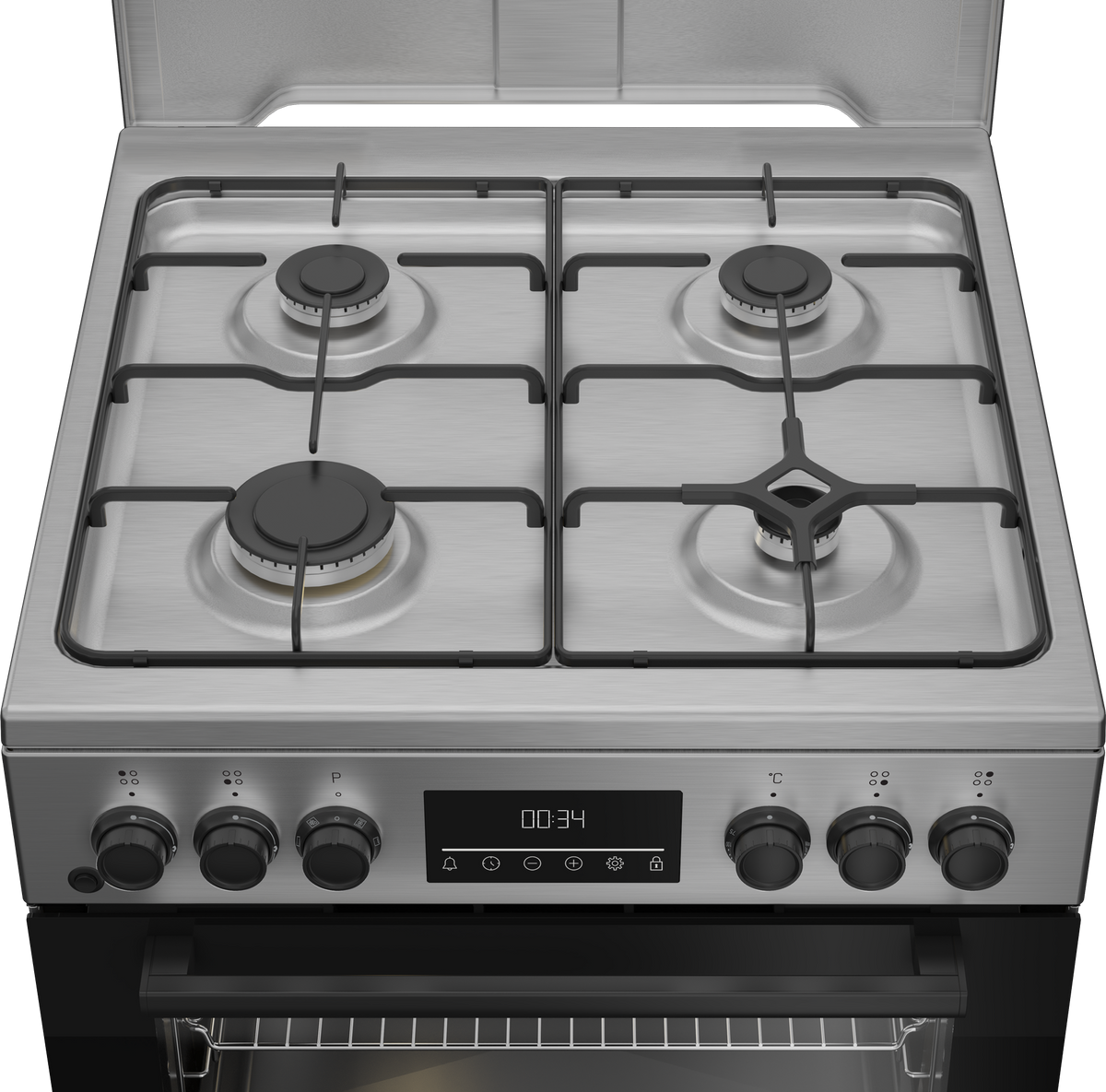 Aragaz mixt Beko FBSM62320TXD