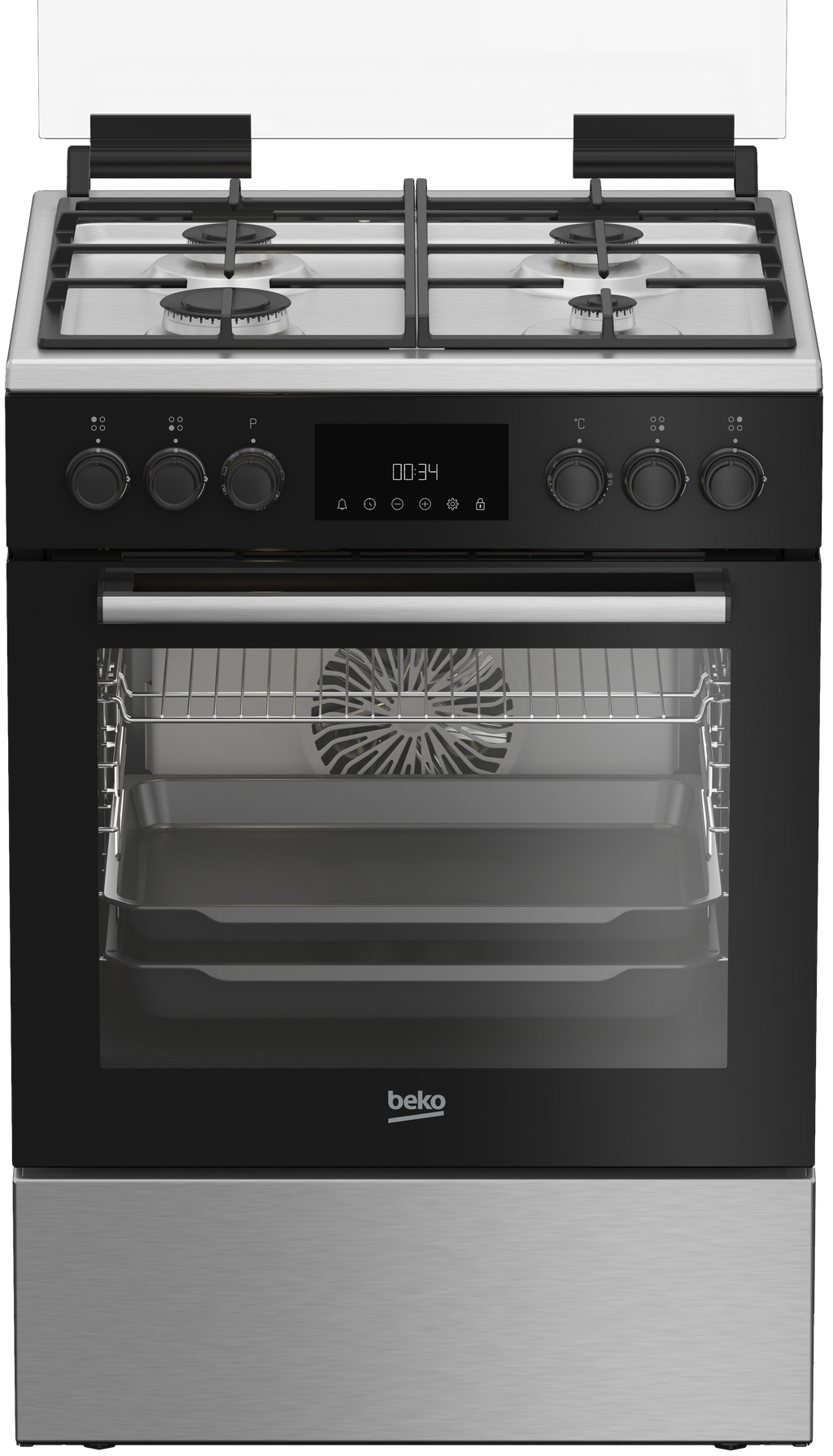 Aragaz mixt Beko FBSM62530DXMS