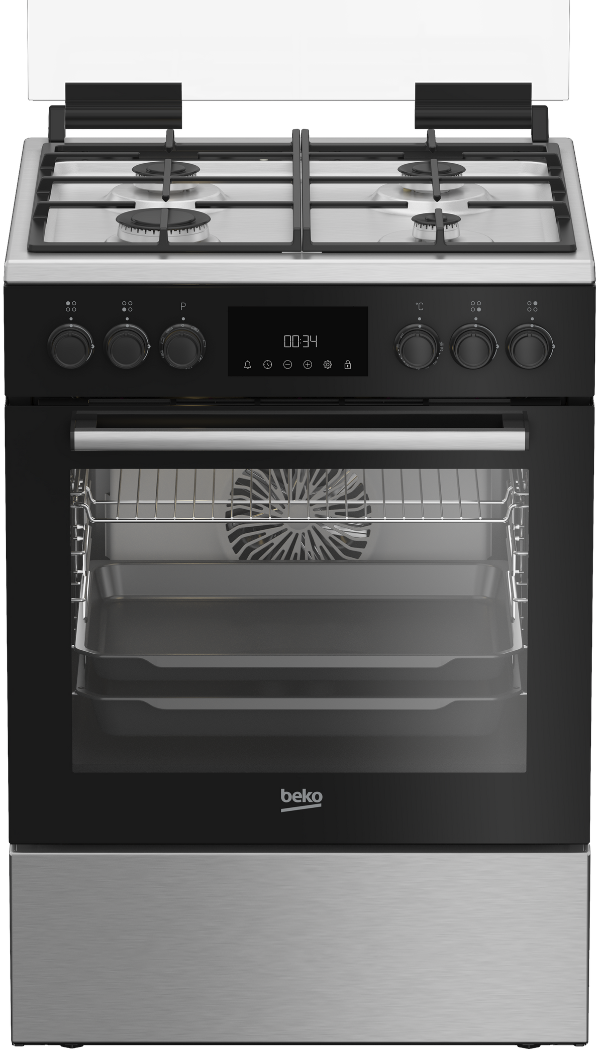 Aragaz mixt Beko FBSM62530DXMS