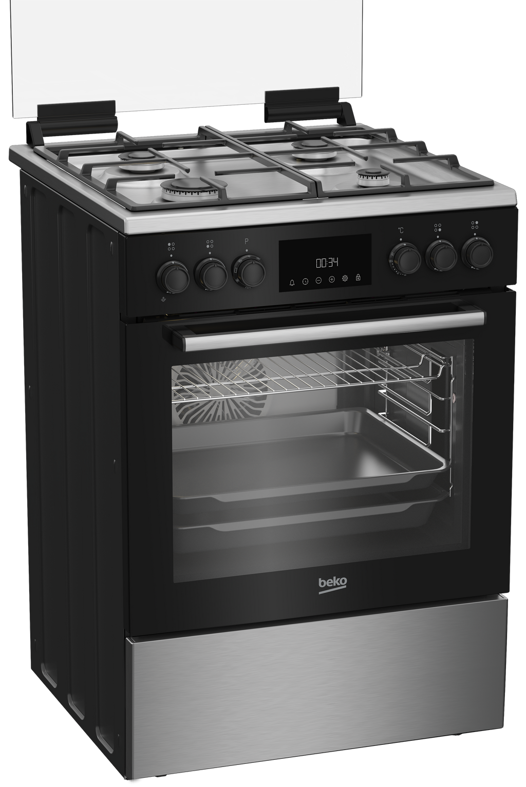 Aragaz mixt Beko FBSM62530DXMS