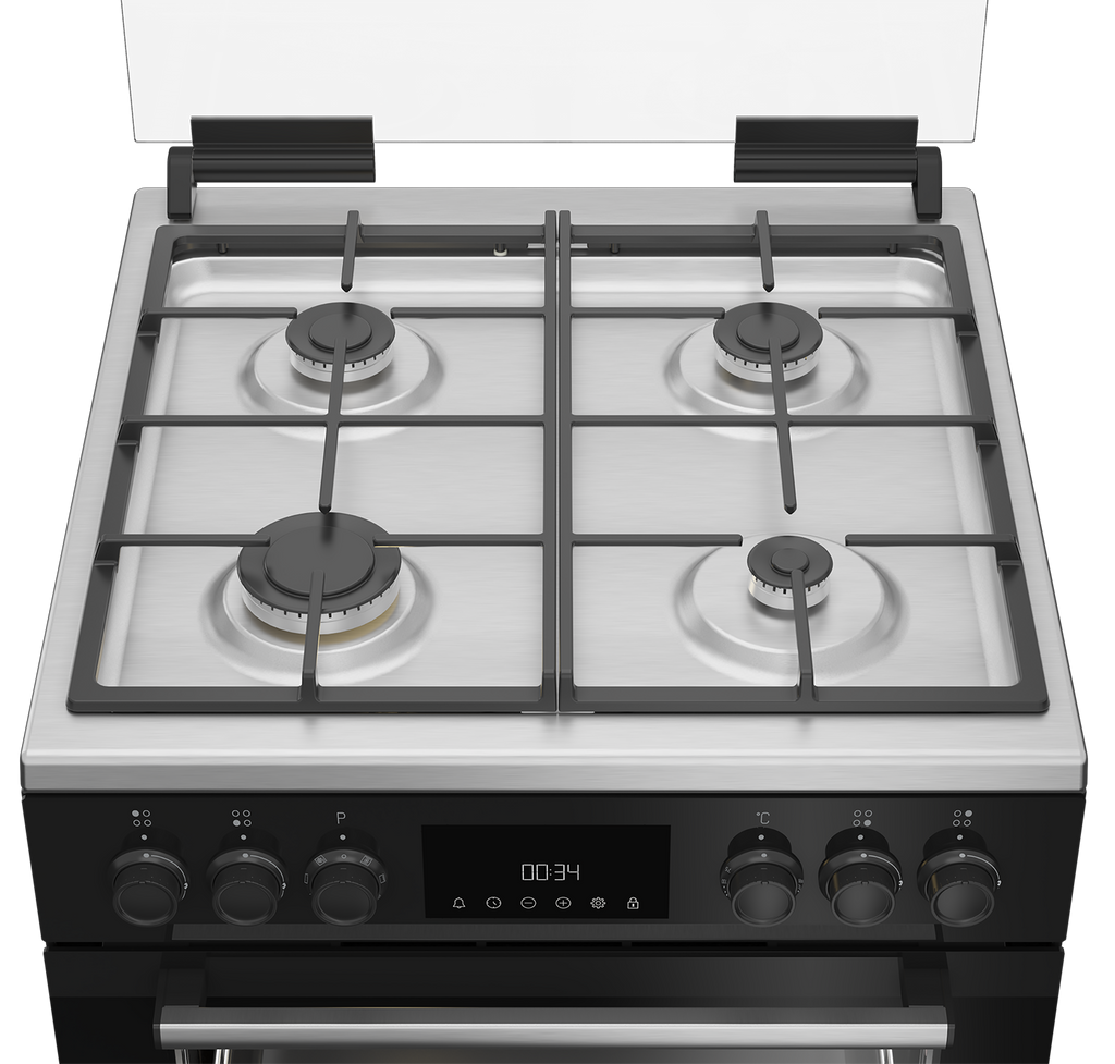 Aragaz mixt Beko FBSM62530DXMS