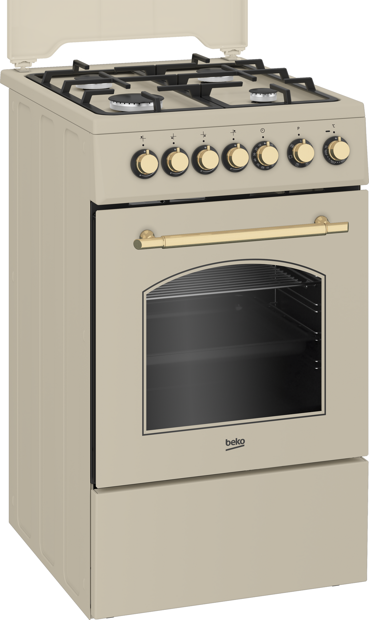 Aragaz mixt Beko FSE52135DCRSN