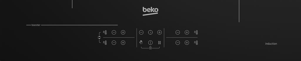 Plită încorporabilă cu inductie Beko HII64200SFMT