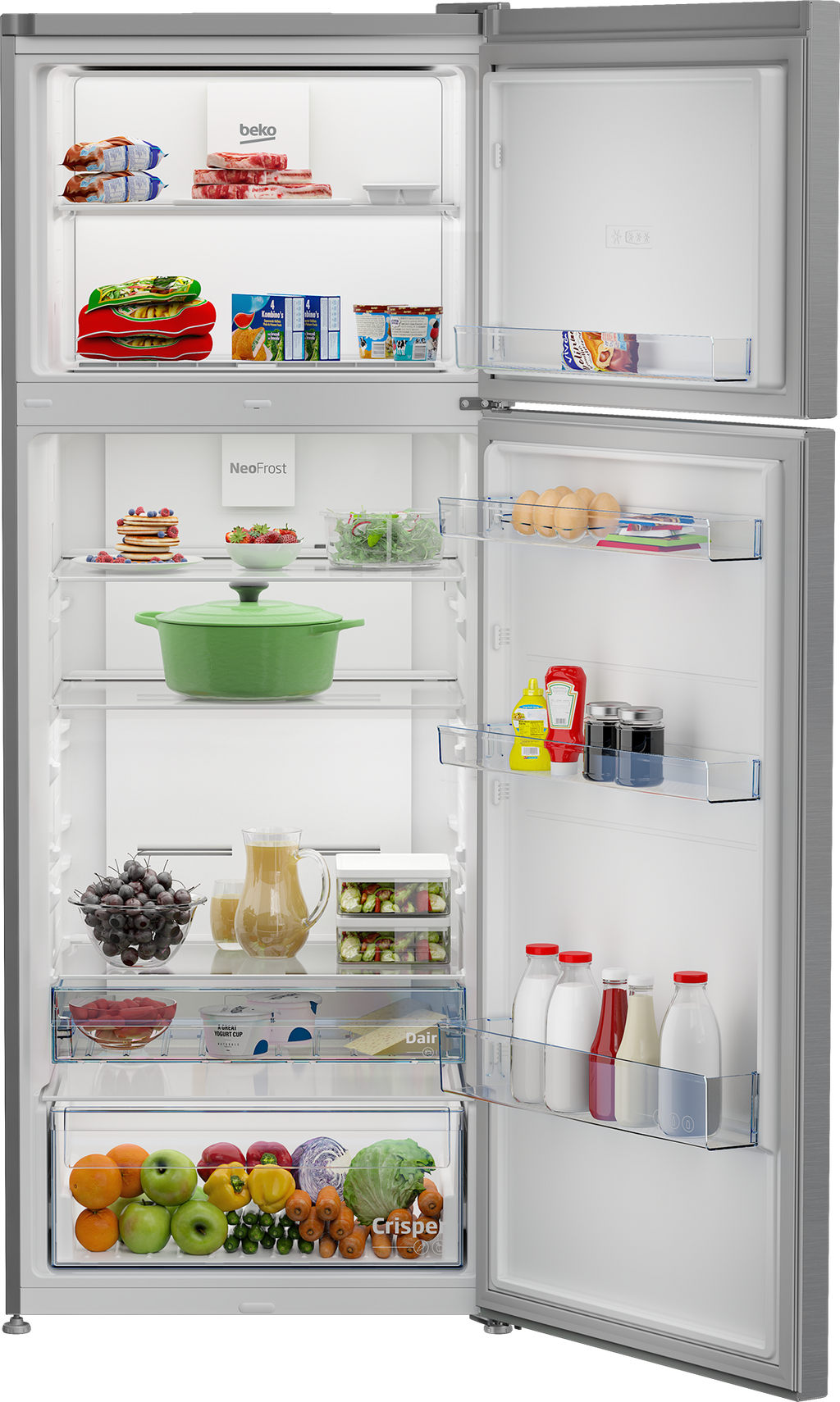 Frigider Beko RDNE455K40XBN