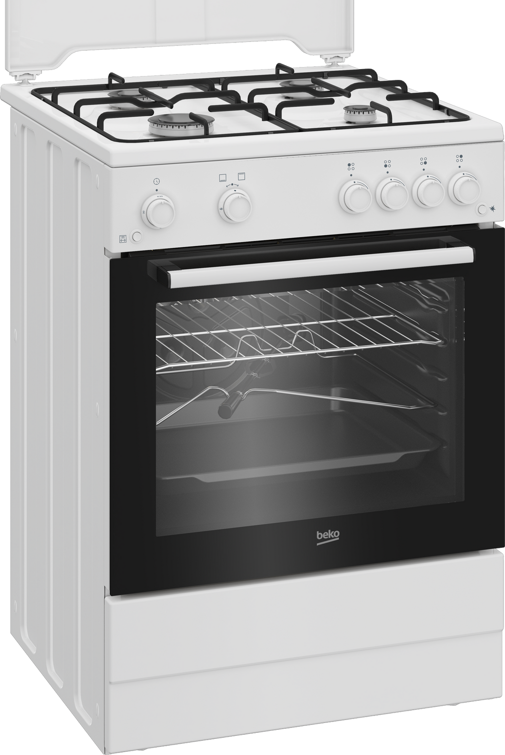 Aragaz pe gaz Beko FBGT62110GWO