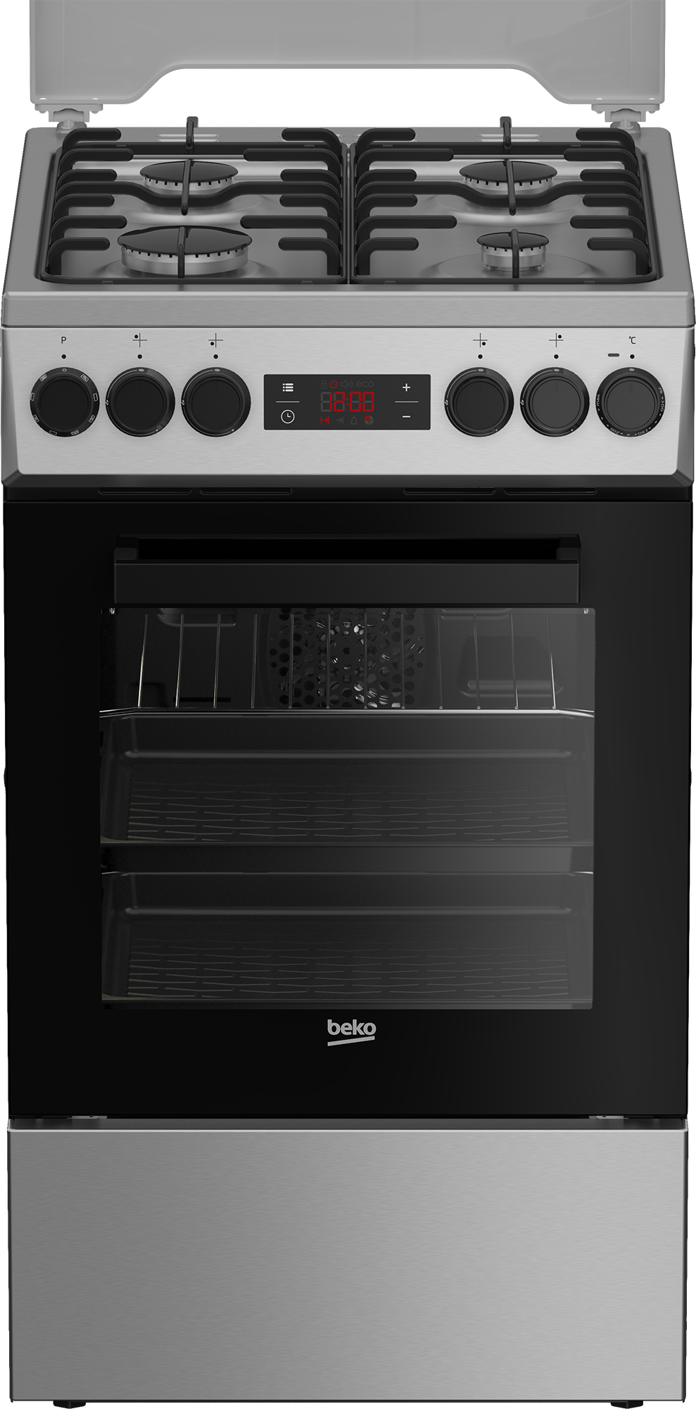 Aragaz mixt Beko FSMT5230DXO
