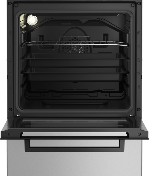 Aragaz mixt Beko FSMT5230DXO