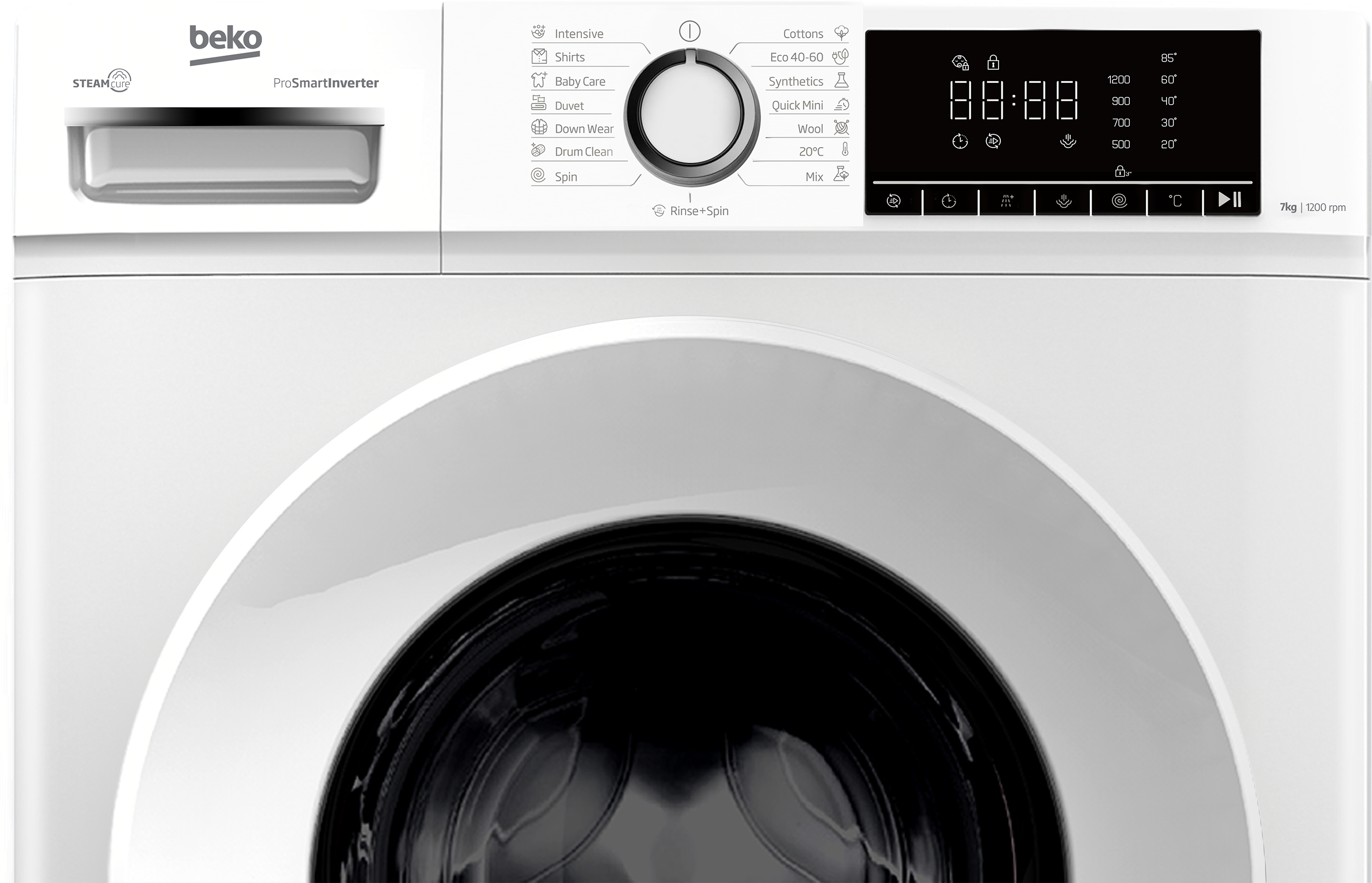 Mașină de spălat rufe Beko B1WFM2721WEE