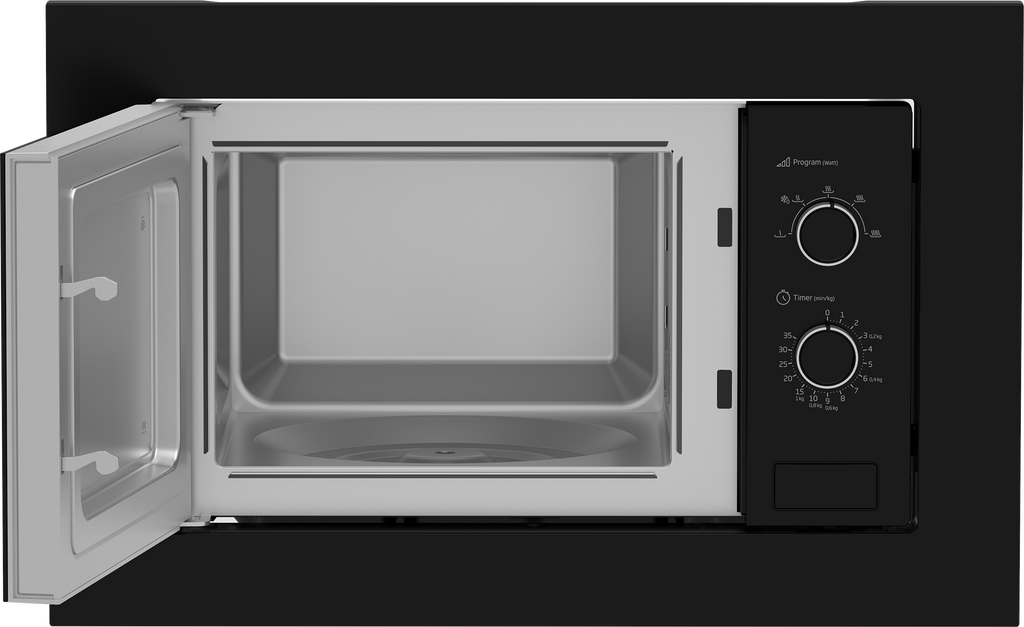 Pachet încorporabil Beko Black Edition – Cuptor + Cuptor cu microunde + Plită gaz + Hotă telescopică