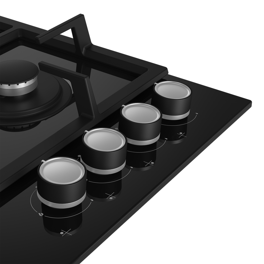 Pachet încorporabil Beko Black Edition – Cuptor + Cuptor cu microunde + Plită gaz + Hotă telescopică