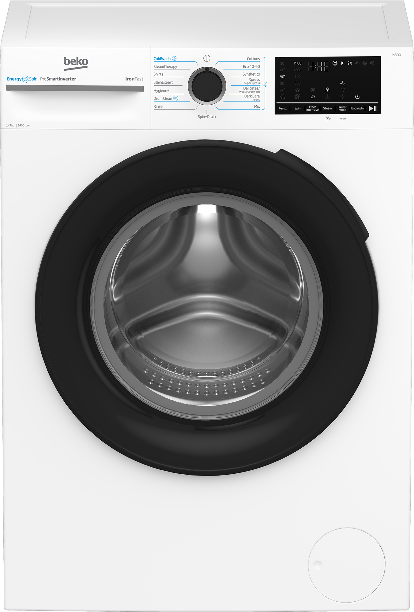 Mașină de spălat rufe Beko BM3WFSU47415WB