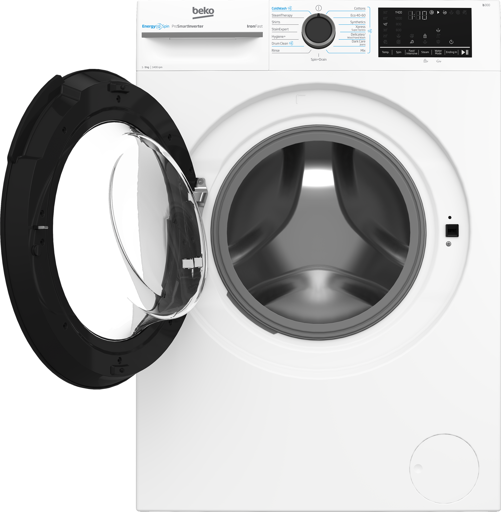 Mașină de spălat rufe Beko BM3WFSU49415WB