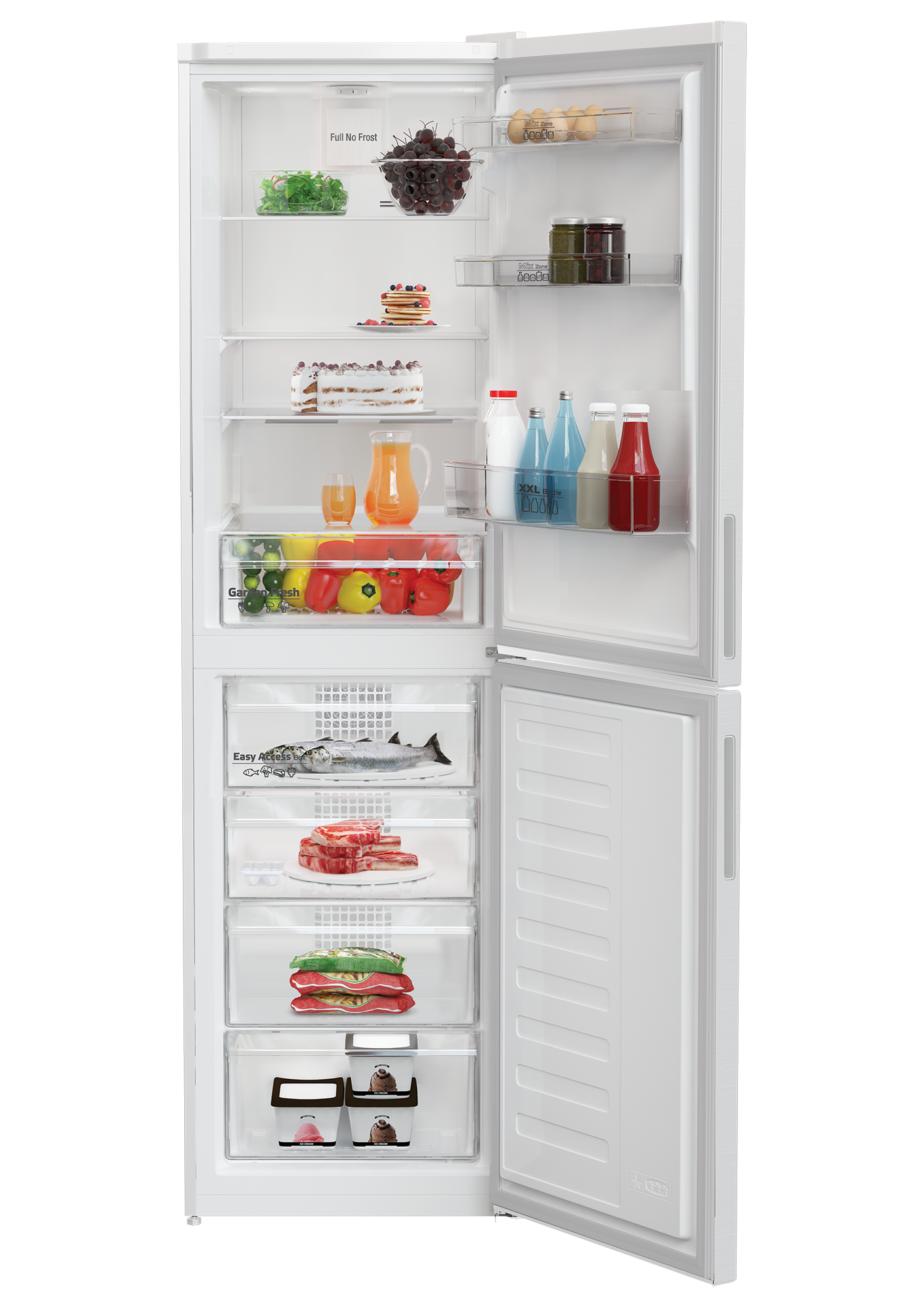 Combină frigorifică Arctic AK60386M40NFW