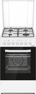 Aragaz mixt Heinner HFSC-S60LITGC-WH