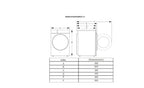 Mașină de Spălat Heinner HWM-H7014IVSMTC